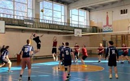 Сборная команда БГТУ по волейболу (мужчины) продолжает выступать в турнире Брянской волейбольной лиги